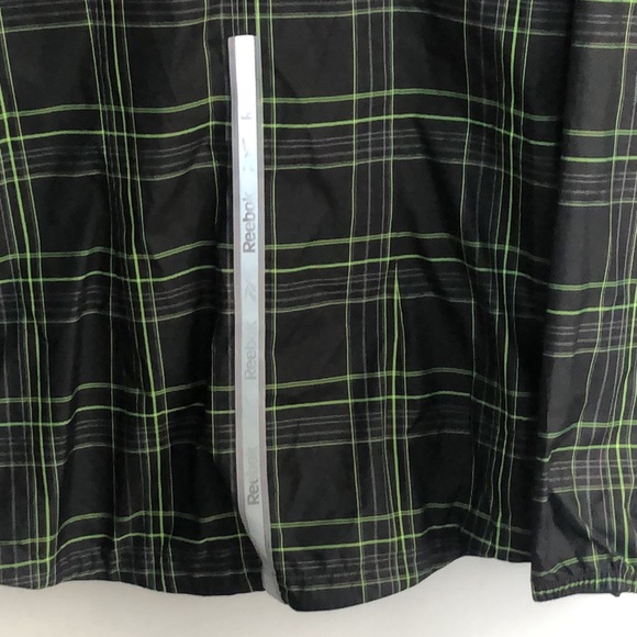 REEBOK Black Green Windshield Jacket - Picture 6 of 6